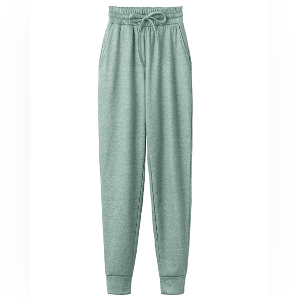NWOT Soft Jogger Sweatpants, Sage light green, Zenana brand, Size Large - Picture 2 of 3